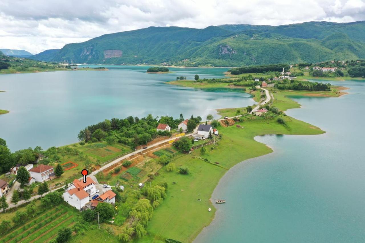 Apartmani Markesic Ramsko Jezero Prozor Exteriér fotografie